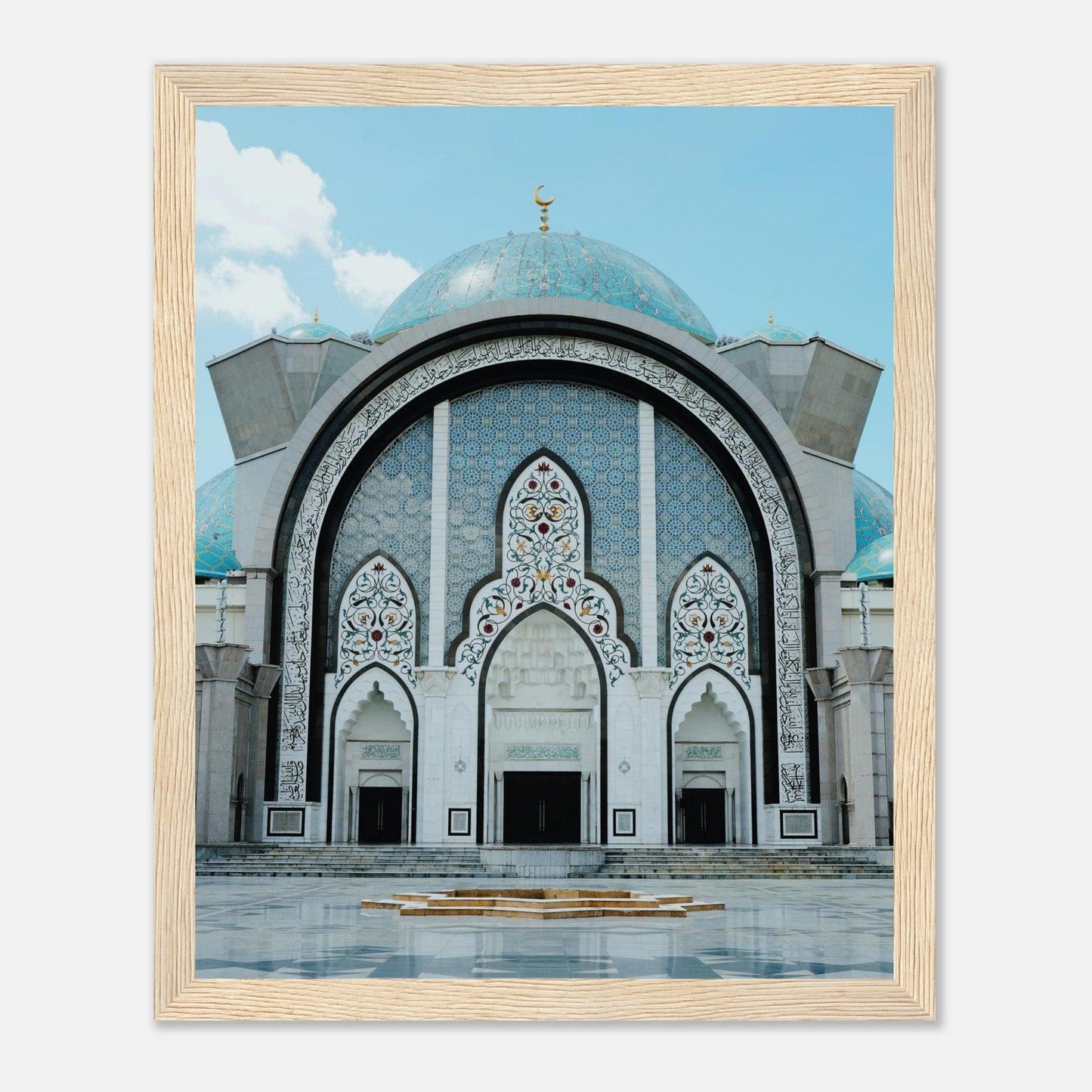 Mosque Islamic Poster Masjid Wilayah