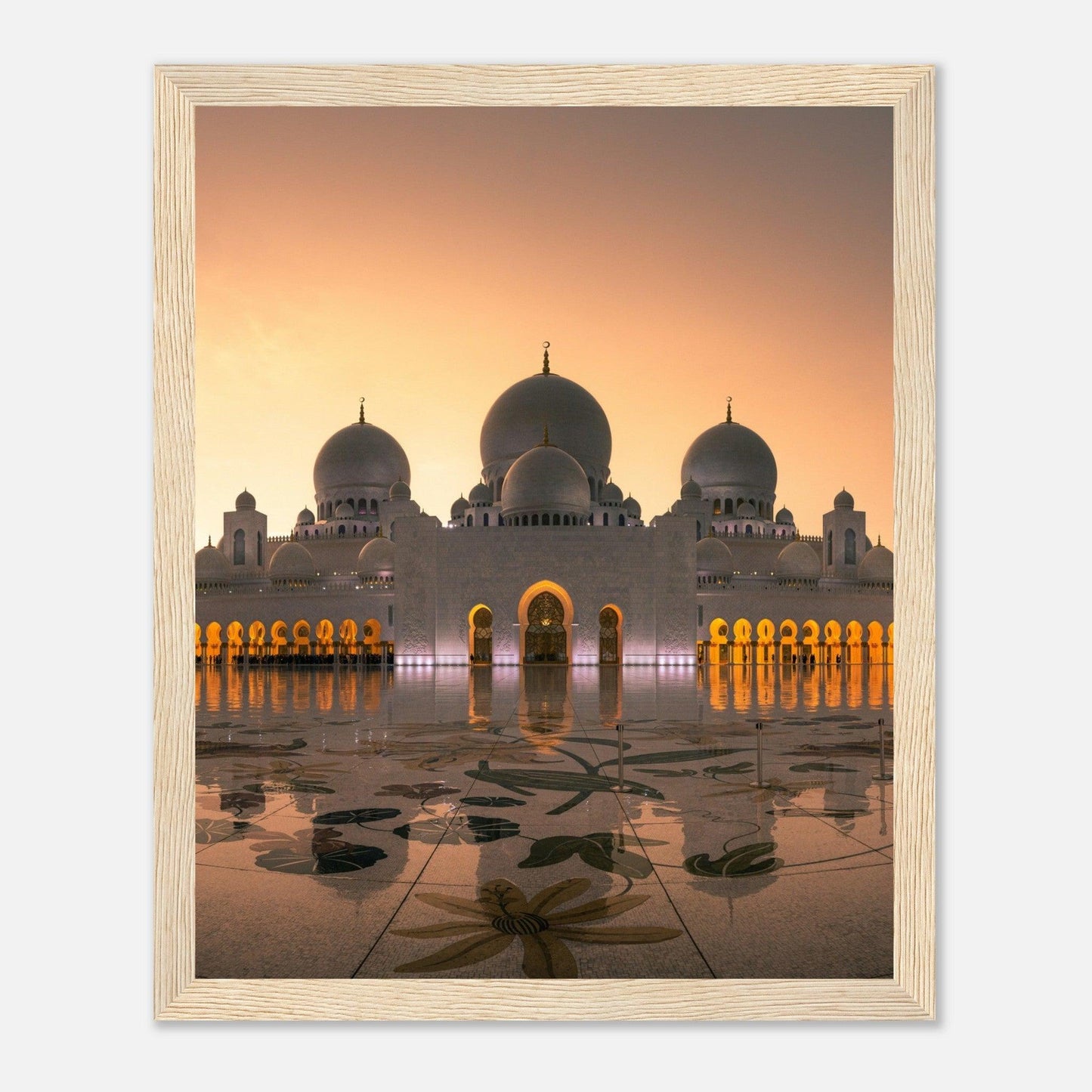 Mosque Islamic Poster Sheikh Zayed