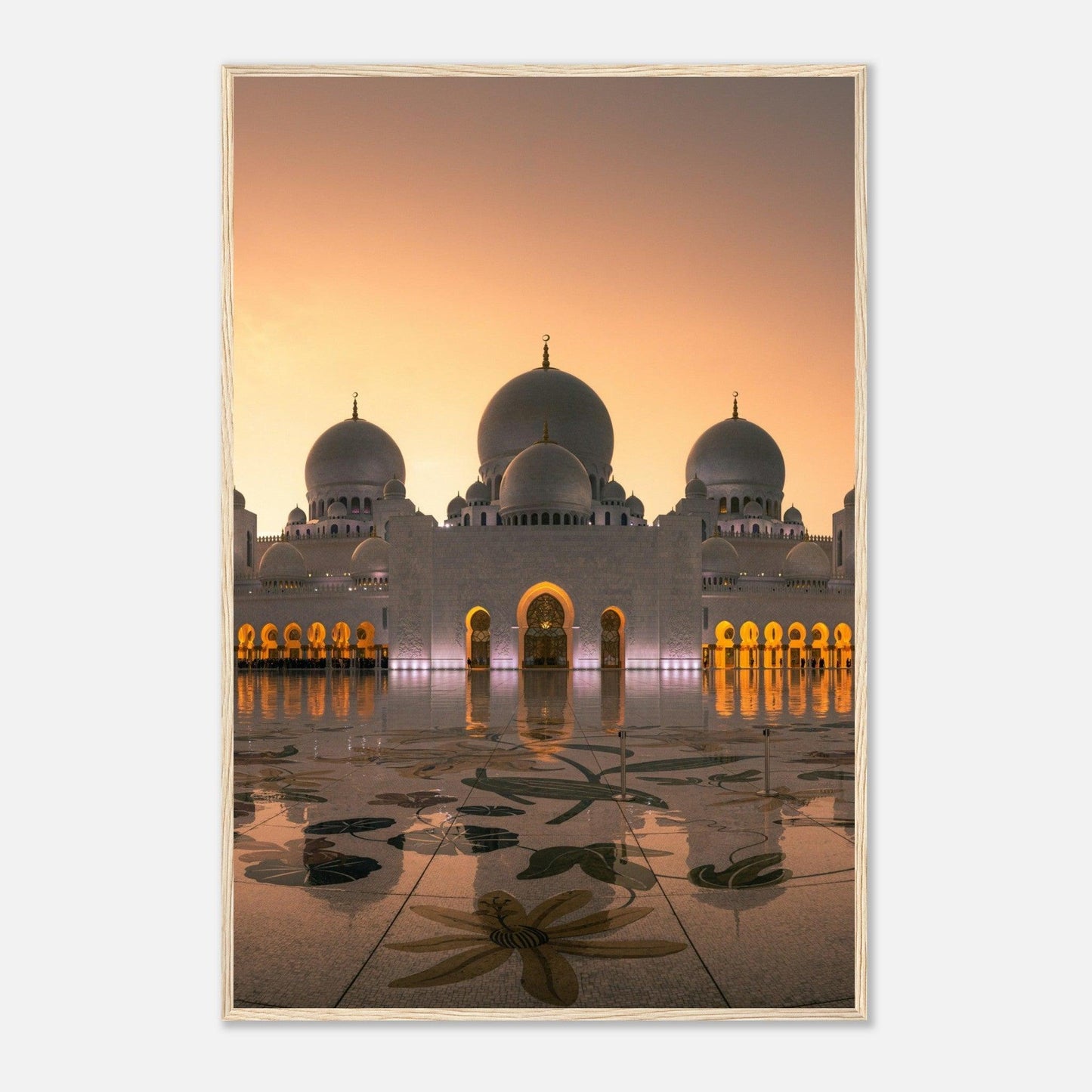 Mosque Islamic Poster Sheikh Zayed