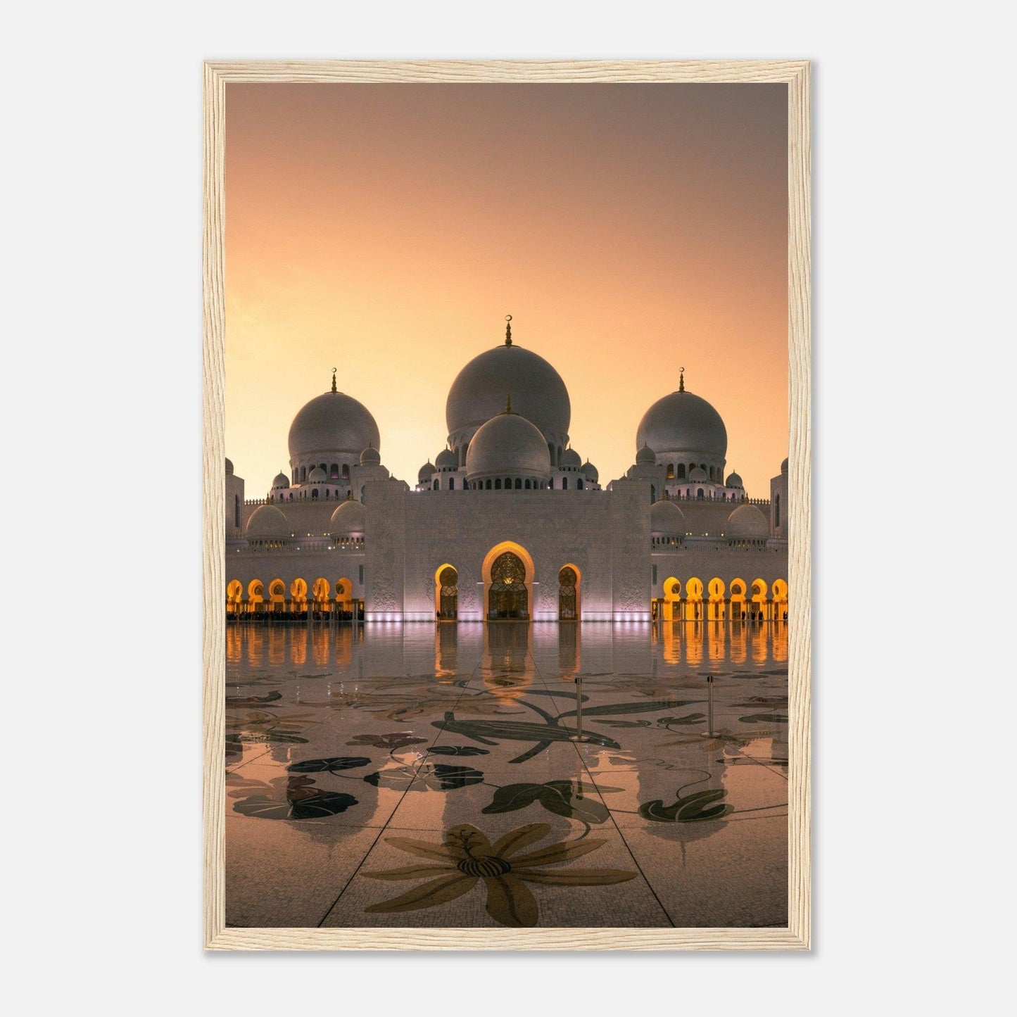 Mosque Islamic Poster Sheikh Zayed