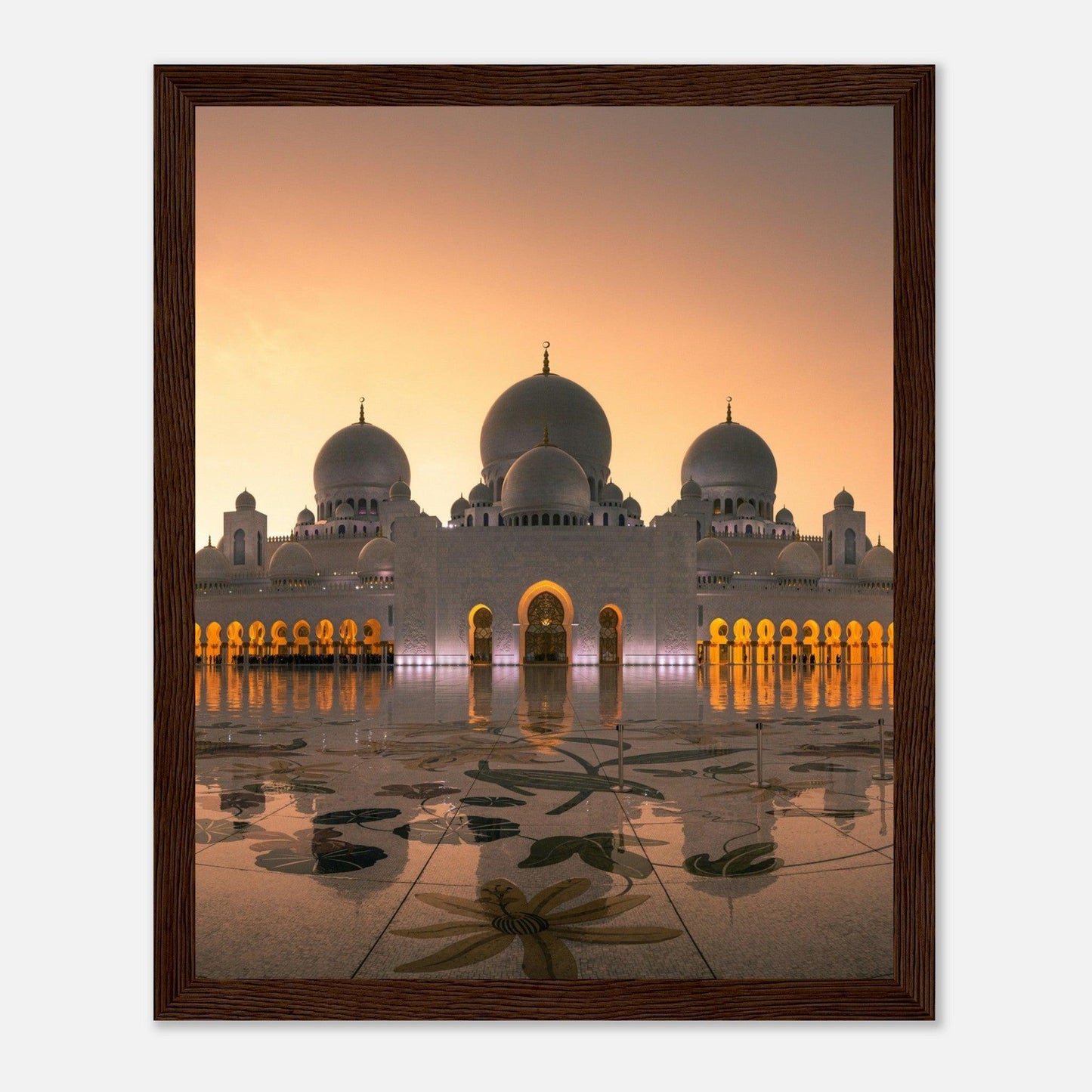 Mosque Islamic Poster Sheikh Zayed