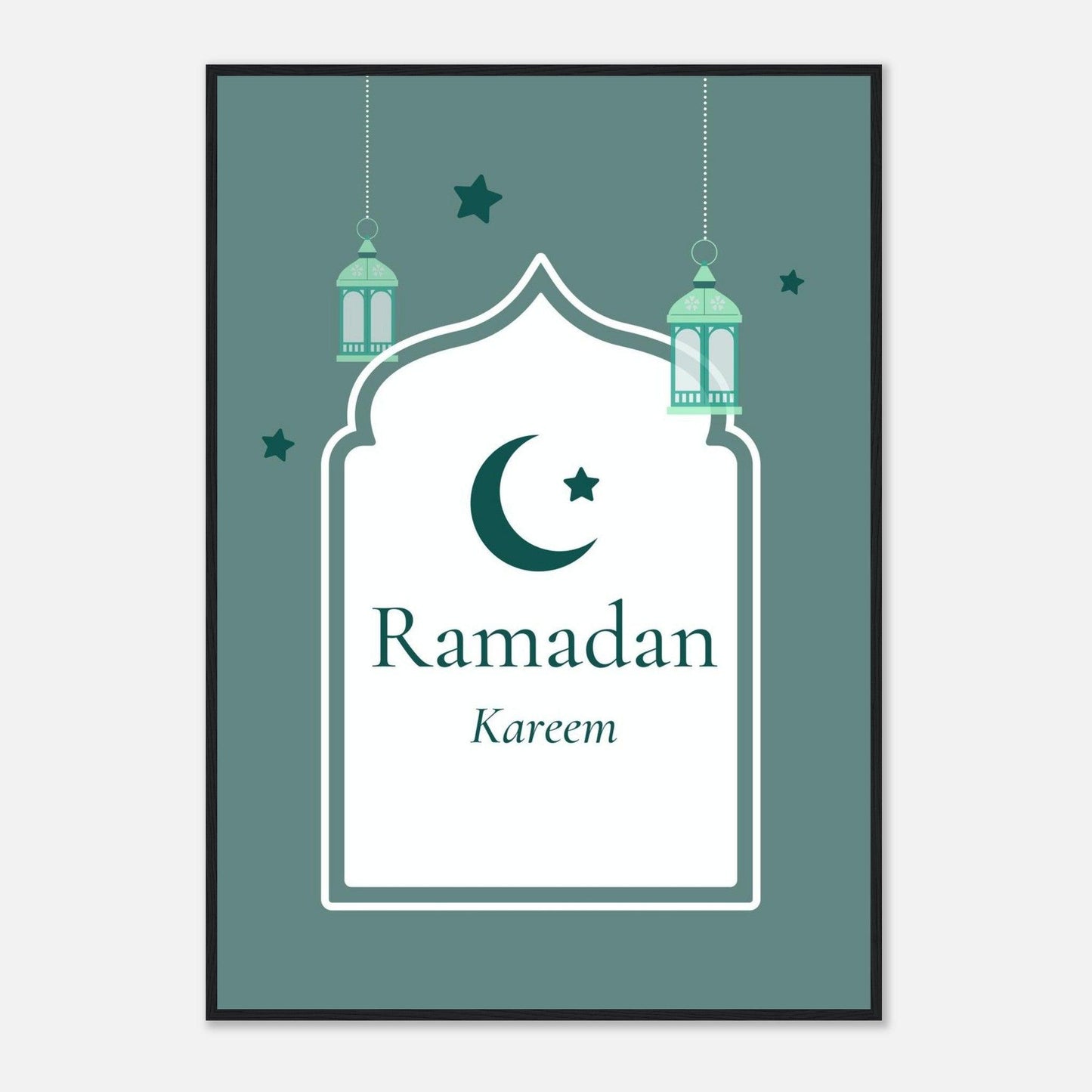 Ramadan Islamic Poster in Green