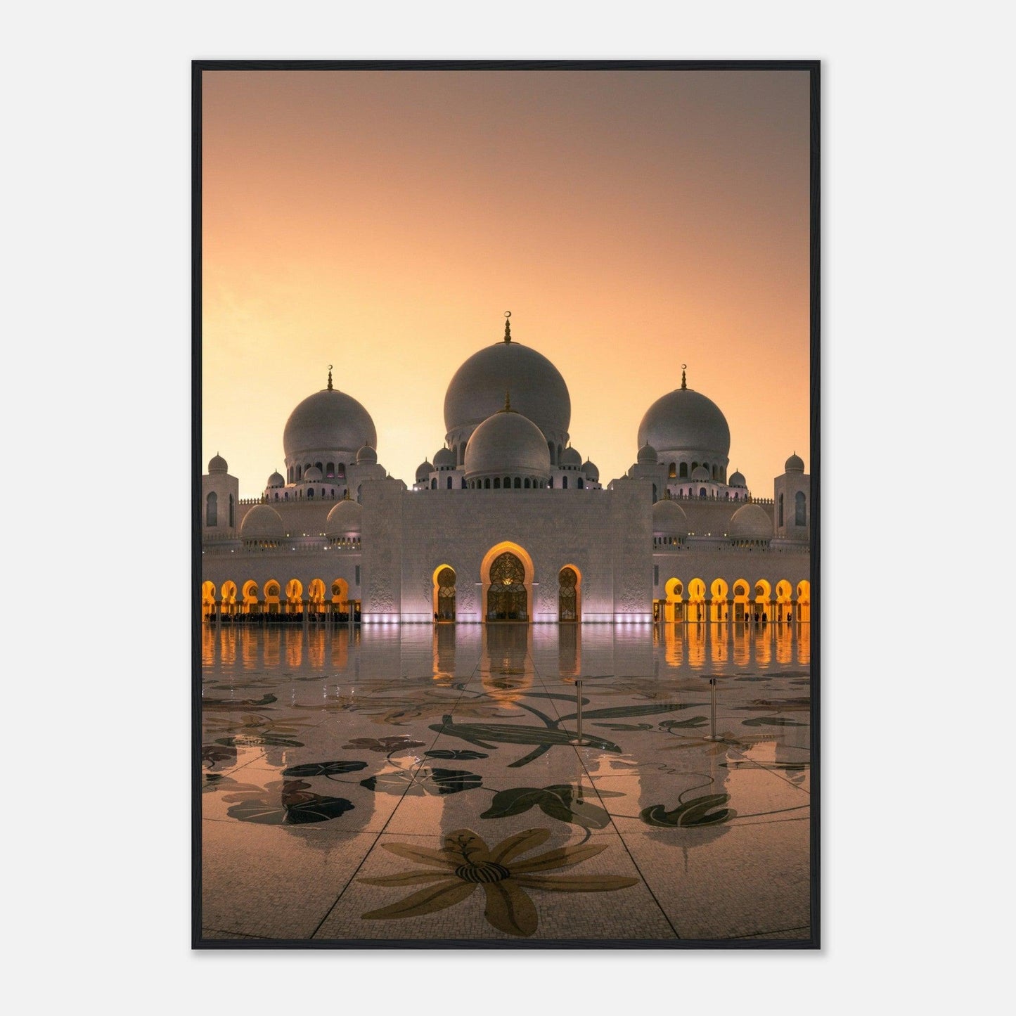 Mosque Islamic Poster Sheikh Zayed