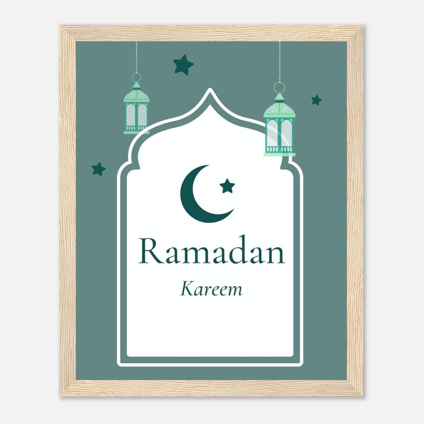 Ramadan Islamic Poster in Green