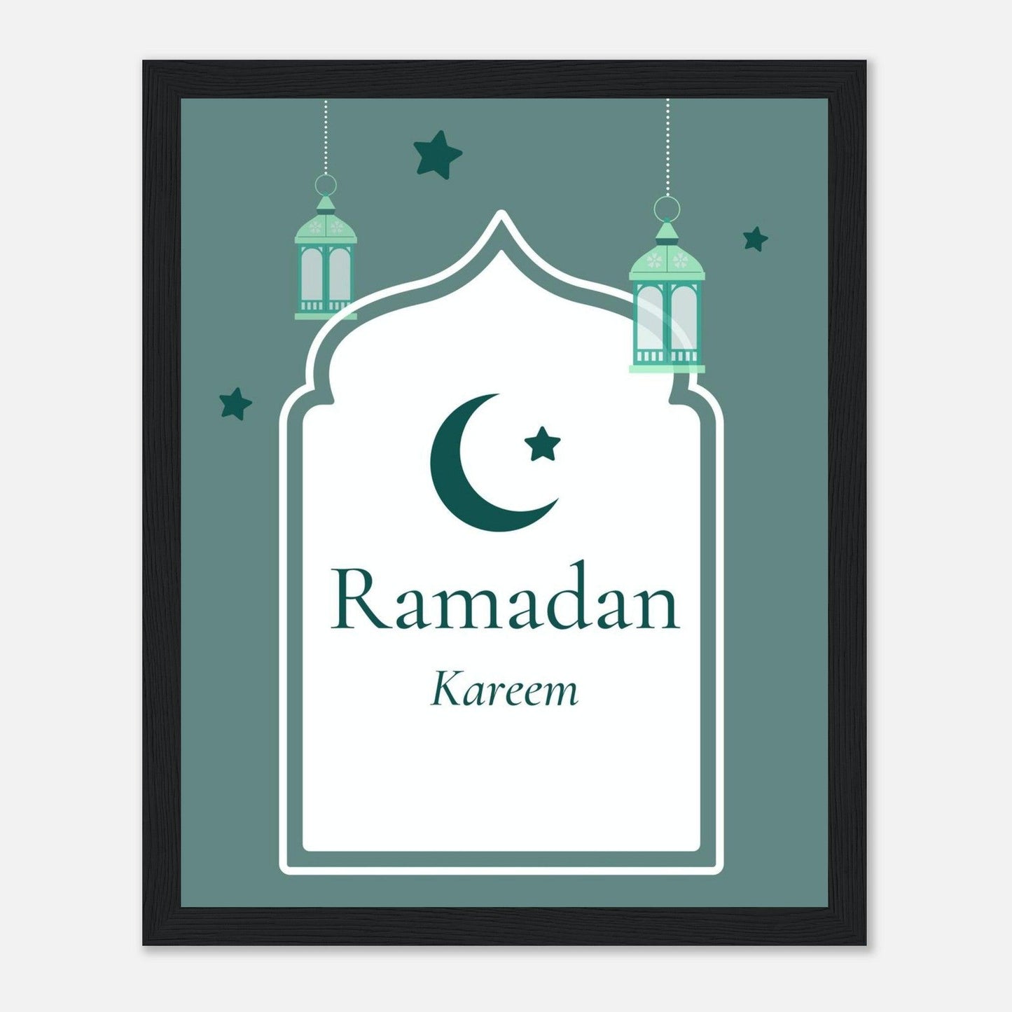 Ramadan Islamic Poster in Green