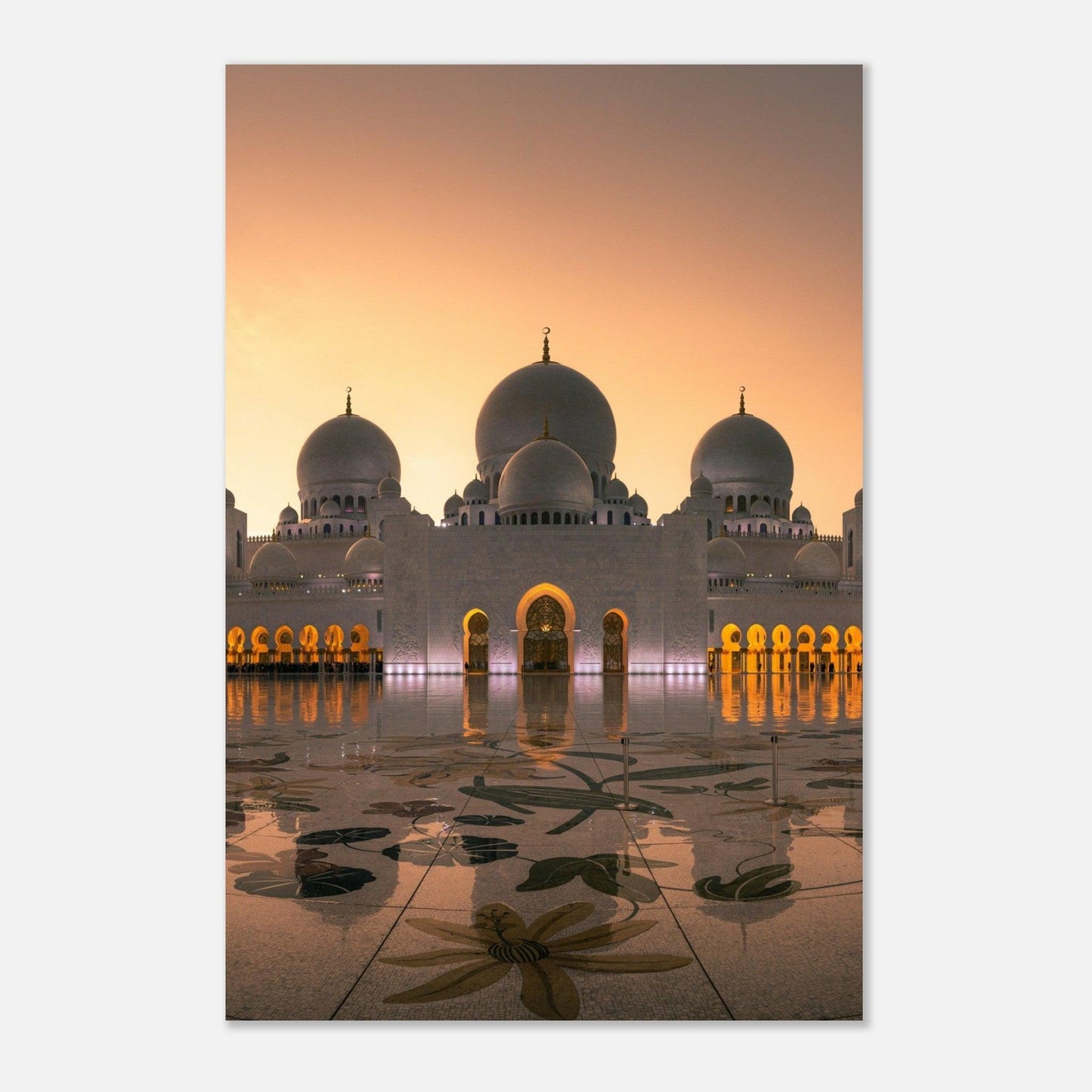 Mosque Islamic Poster Sheikh Zayed