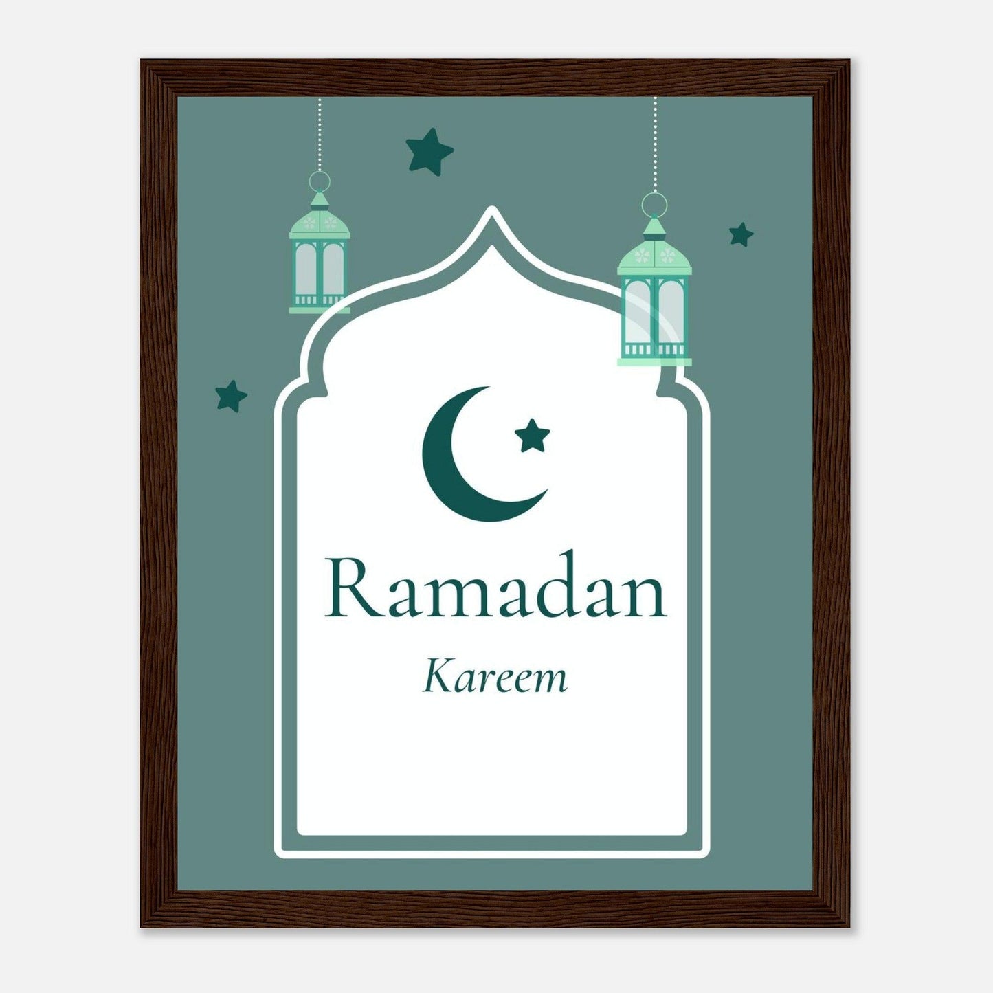 Ramadan Islamic Poster in Green