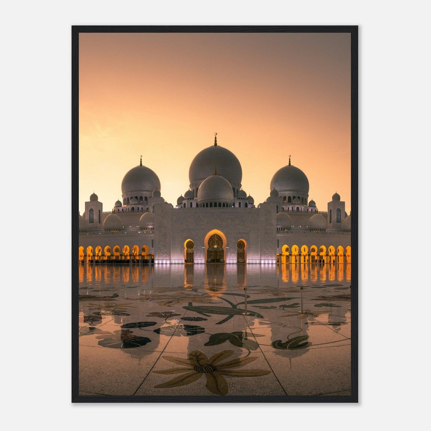 Mosque Islamic Poster Sheikh Zayed