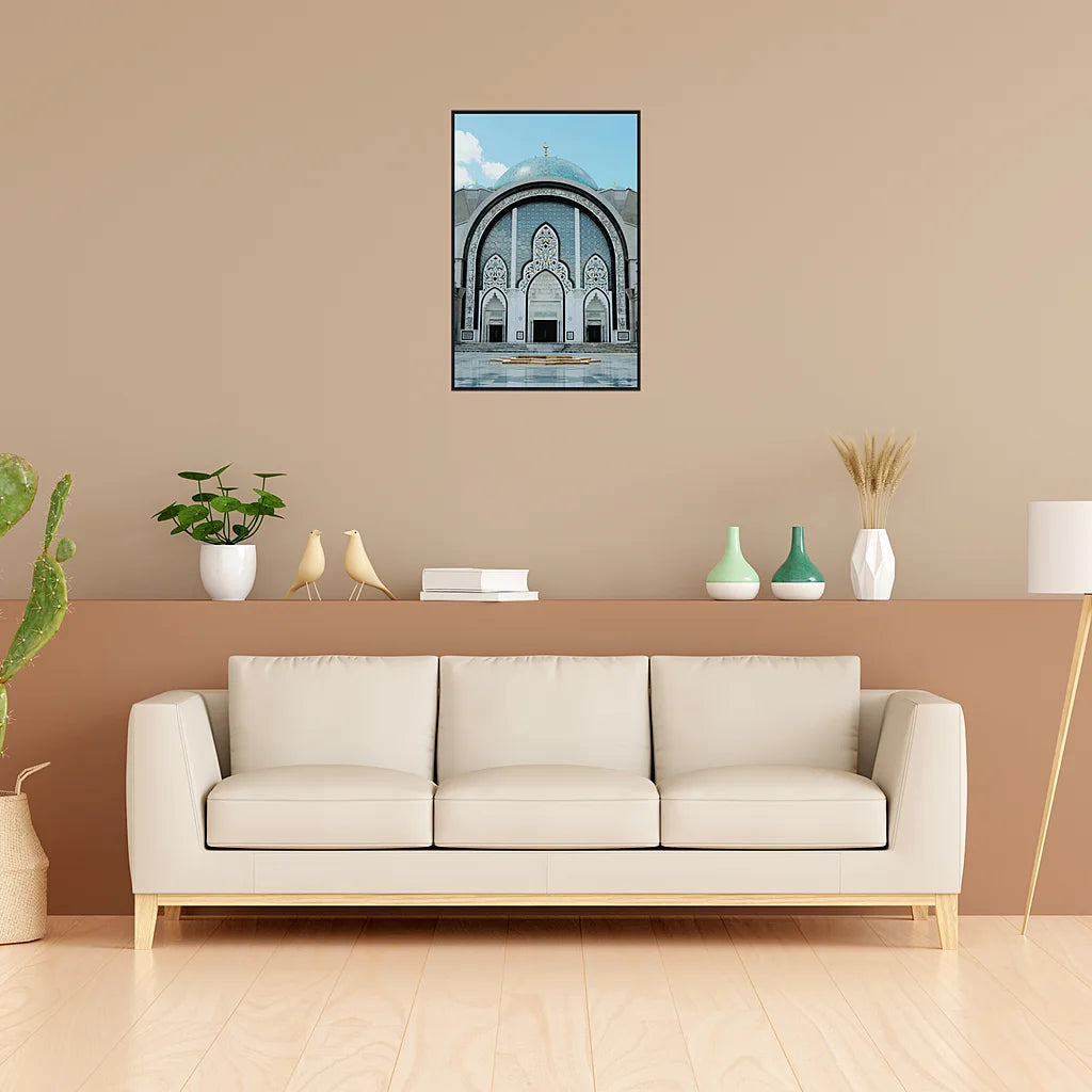 Mosque Islamic Poster Masjid Wilayah - Luxury Wall Art