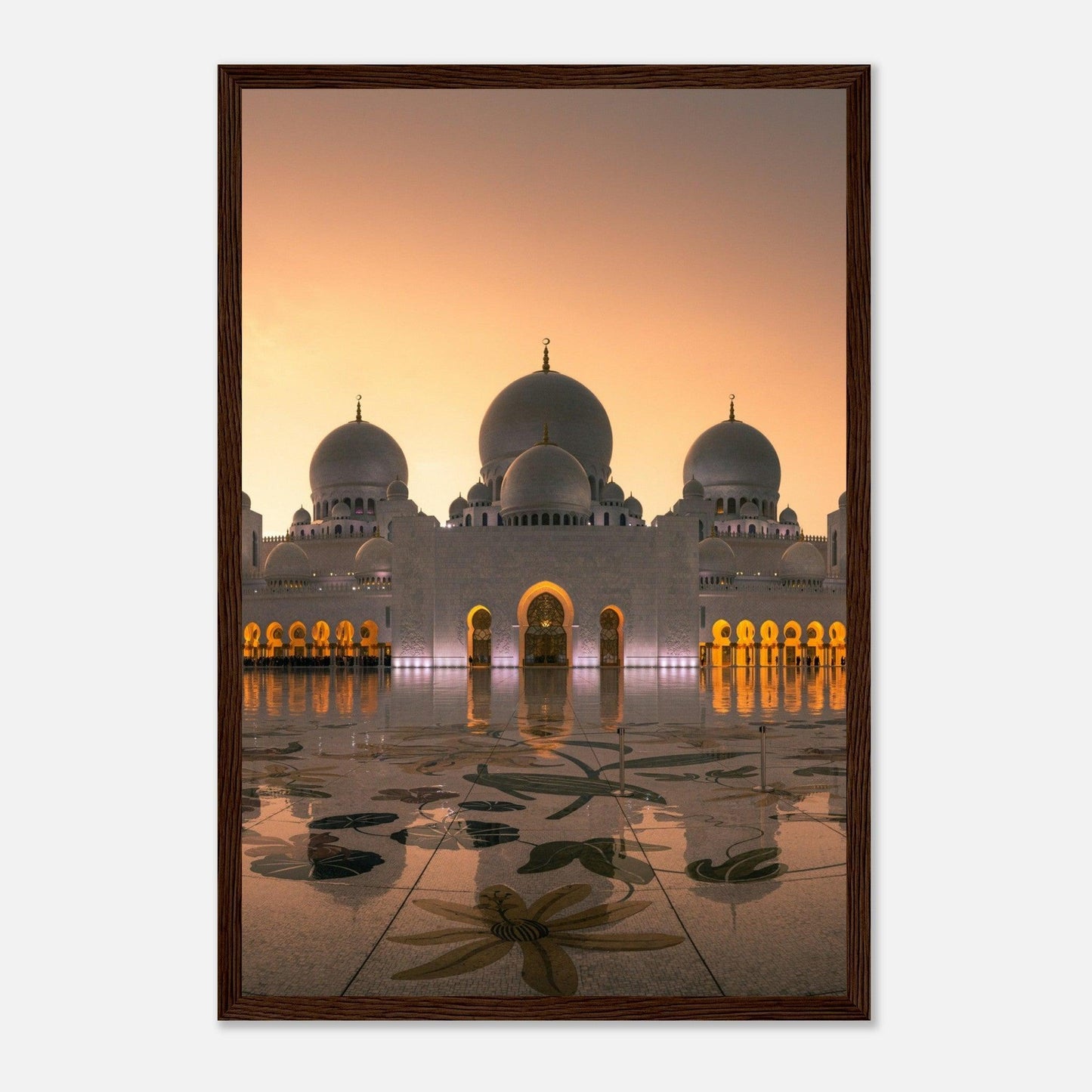 Mosque Islamic Poster Sheikh Zayed