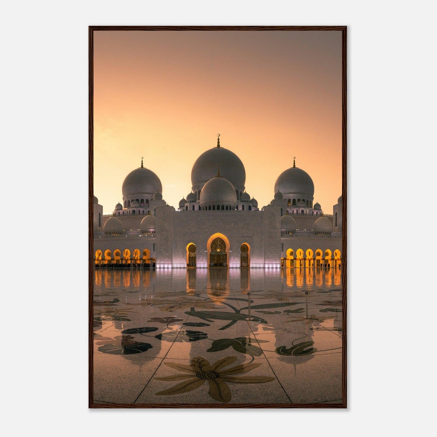 Mosque Islamic Poster Sheikh Zayed