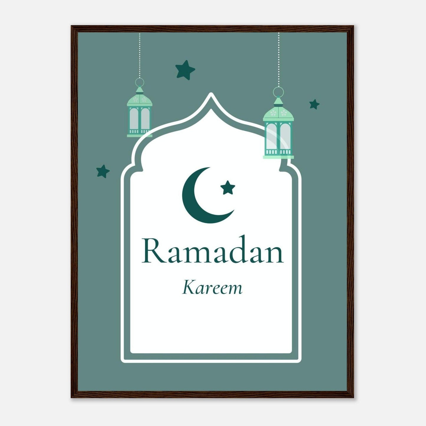 Ramadan Islamic Poster in Green