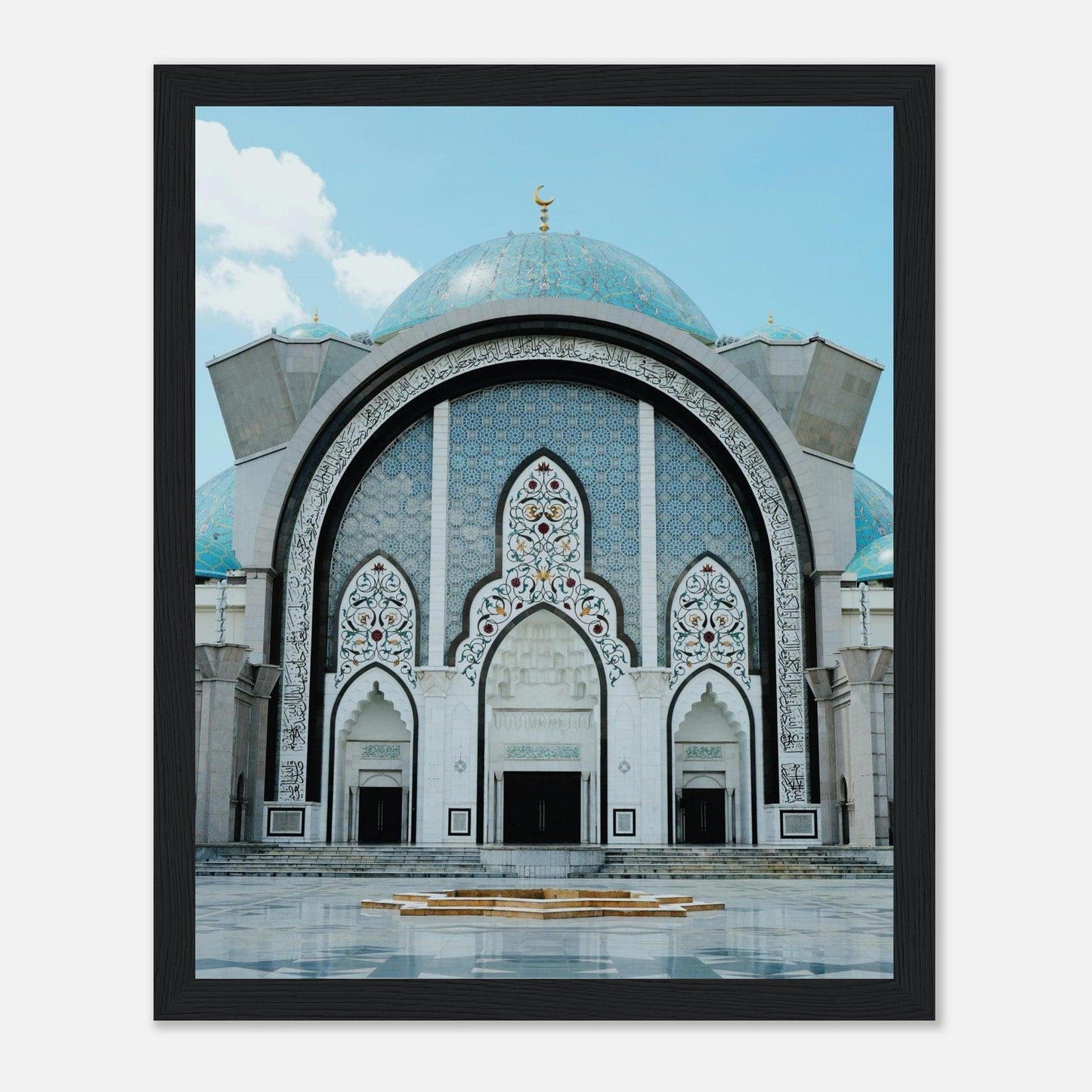 Mosque Islamic Poster Masjid Wilayah