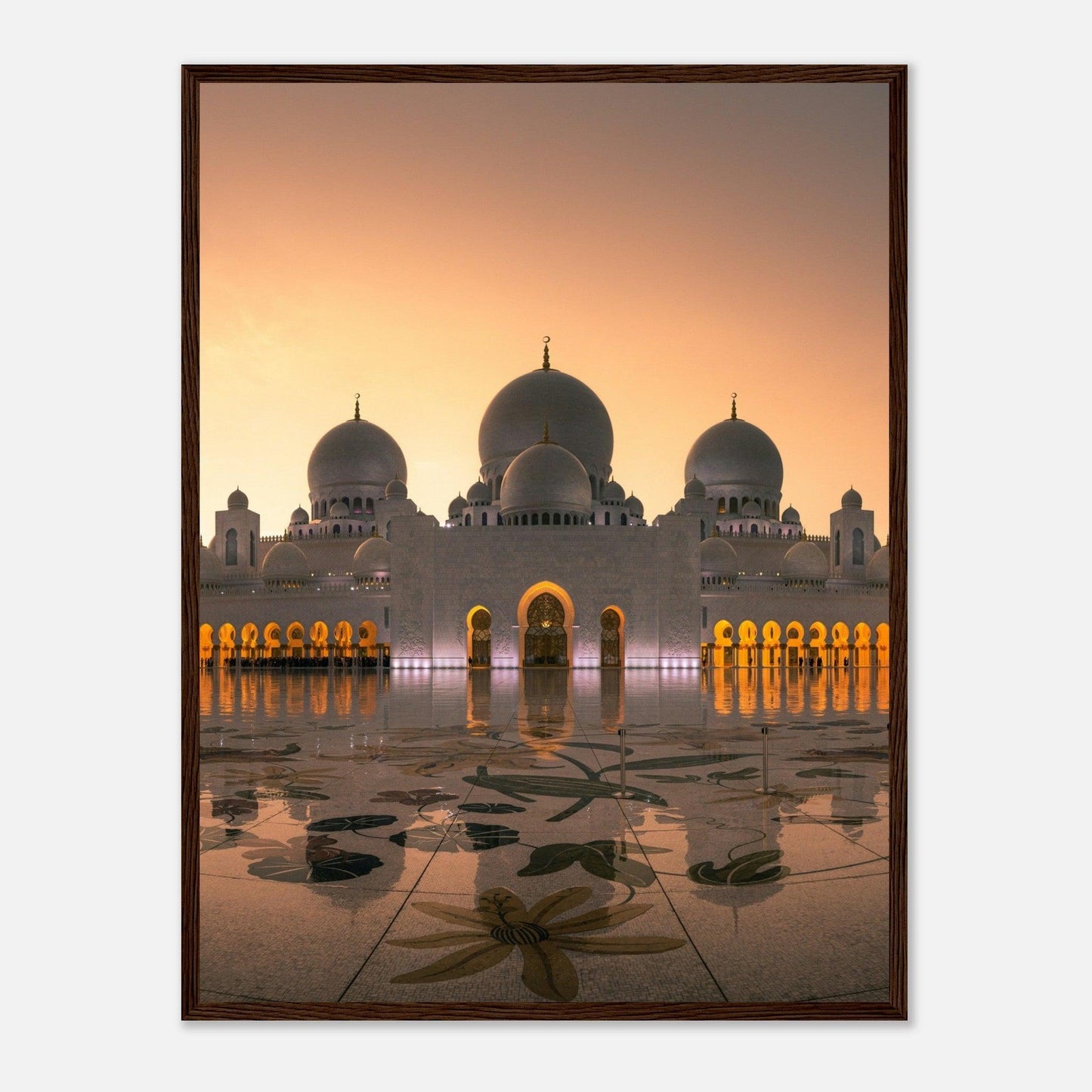 Mosque Islamic Poster Sheikh Zayed